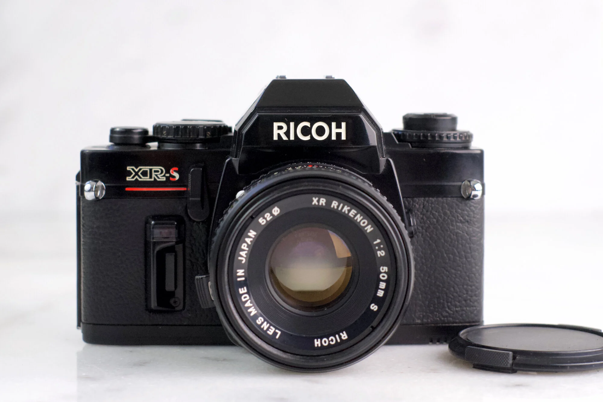 Ricoh XRS 35mm Film Camera with XR Ricoh Rikenon 50mm F/2 S Lens
